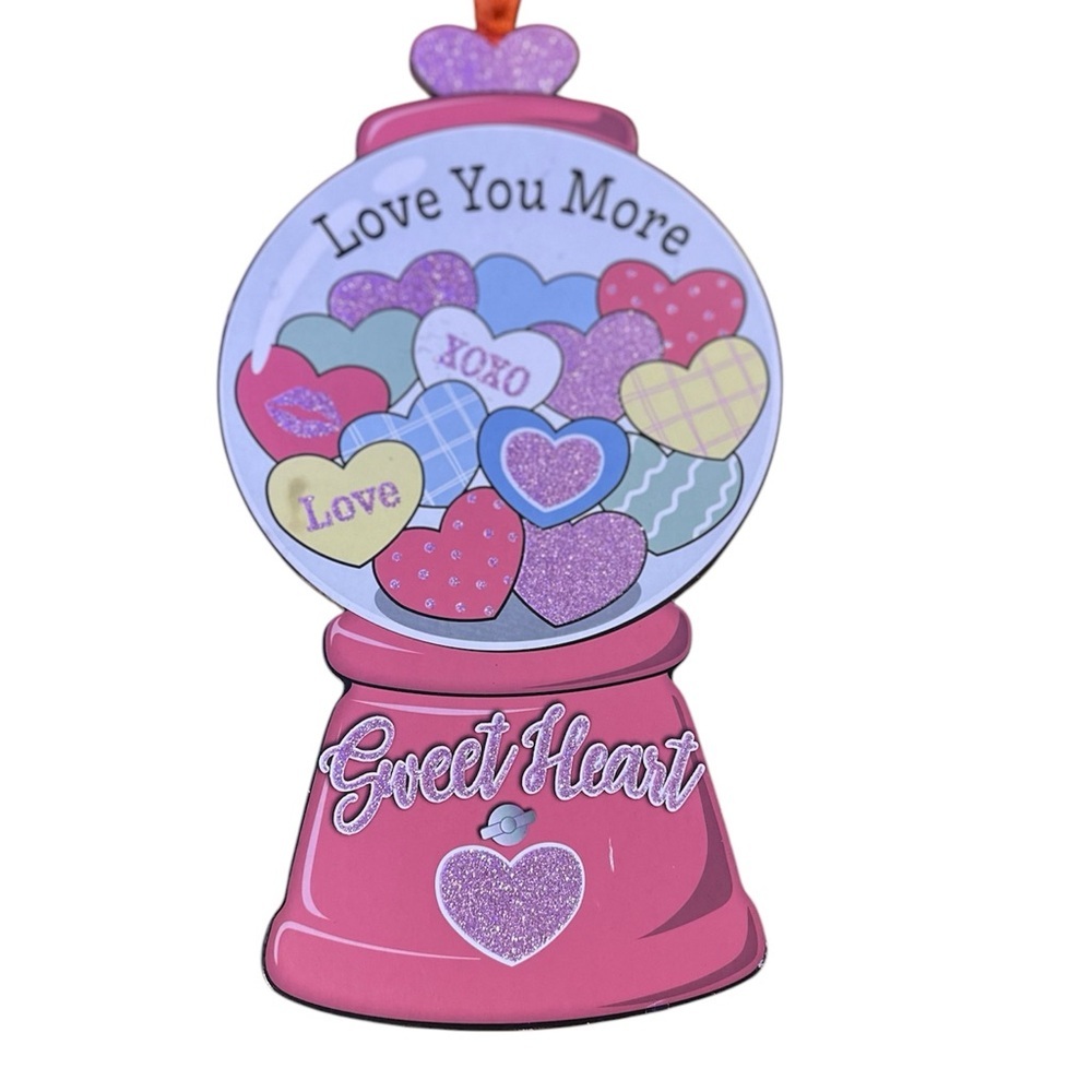 Michael’s Craft Store Sweet Heart Love You More Ornament